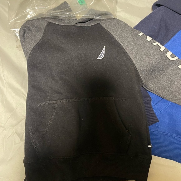 Nautica Toddler Boy Hoodies 3 pack size 2T 2 brand new, 1 worn once!! - Picture 2 of 3